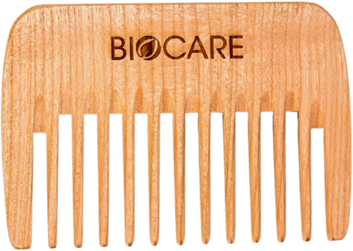 Biocare Wide Wooden Curl Comb