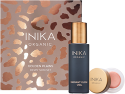 INIKA Golden Plains Dewy Skin Set