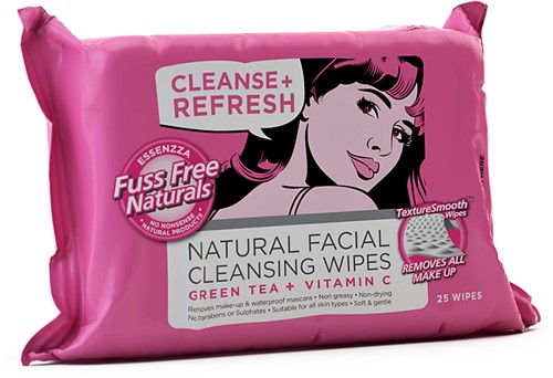 Fuss Free Face Wipes Cleanse & Refresh