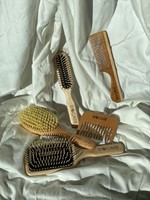 Biocare Large Wooden Hairbrush With Pins-3