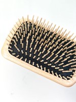 Biocare Large Wooden Hairbrush With Pins-2