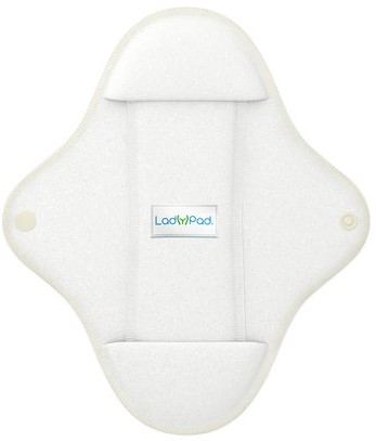 LadyPad Wasbaar maandverband & liner Wit - Medium