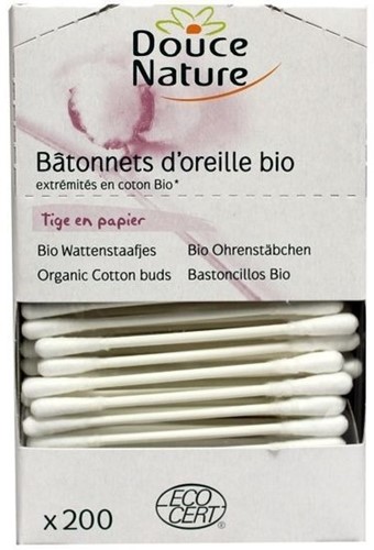 Douce Nature - Organic cotton swabs 