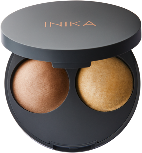 INIKA Baked Contour Duo - Almond