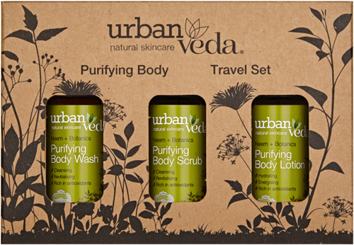 Urban Veda Purifying Body Regime Travel Set