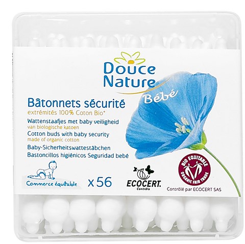 Douce Nature - Organic cotton swabs for babies and children 