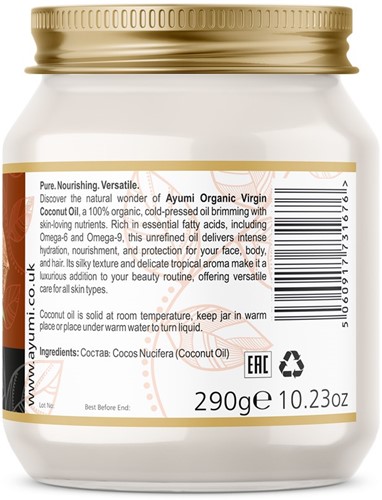 Ayumi Coconut Oil Organic Virgin-2