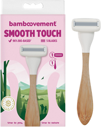 Bamboovement Smooth Touch Scheermes - 1 mesje