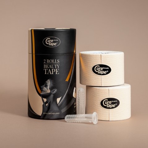 CureTape® Beauty Tube (2 rollen + 2 small cups)-2