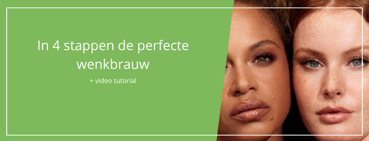 In 4 stappen de perfecte wenkbrauw