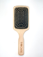 Biocare Large Wooden Hairbrush With Pins