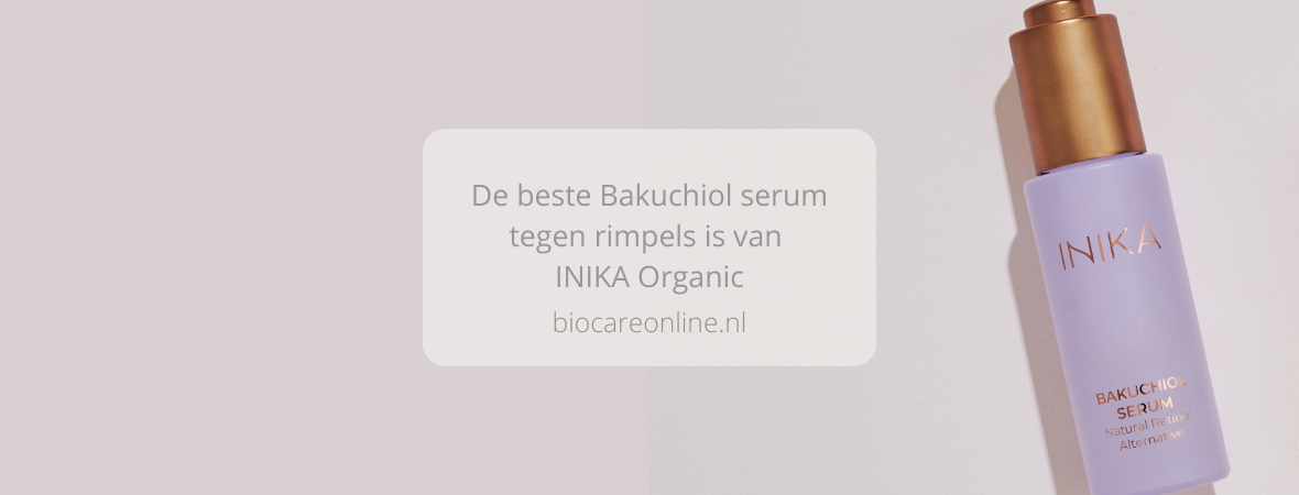 De beste bakuchiol serum tegen rimpels is van INIKA Organic