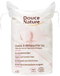 Douce Nature Organic Cotton Pads oval 