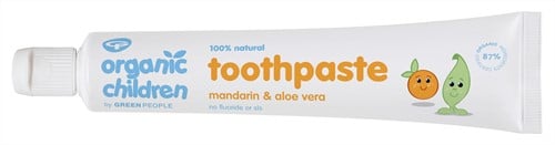 Green People Kids Toothpaste Mandarin 