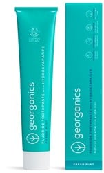 Georganics Fluoride Toothpaste Tube - Fresh Mint