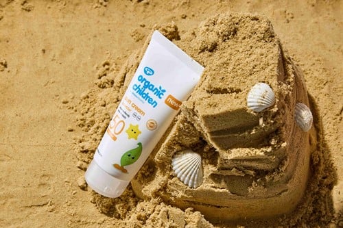 Green People Organic Children SPF50 Sun Cream Lavender-2