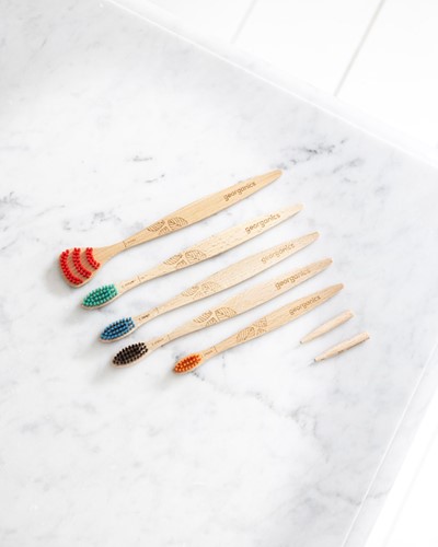 Georganics Beechwood Toothbrush - Kids-2