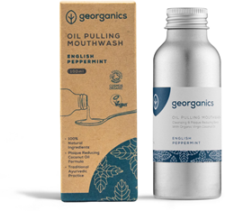 Georganics Oilpulling Mouthwash - English Peppermint