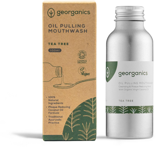 Georganics Oilpulling Mouthwash - Tea Tree