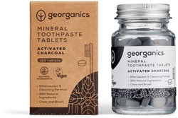 Georganics Mineral Toothpaste Tablets - Activated Charcoal