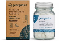Georganics Mineral Toothpaste Tablets - English Peppermint