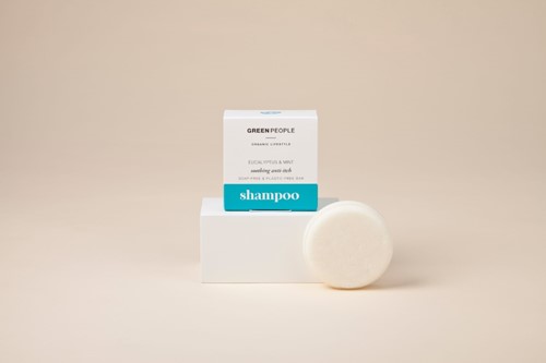 Green People Eucalyptus & mint Anti-Dandruff Shampoo Bar -2