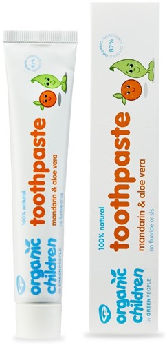 Green People Kids Toothpaste Mandarin