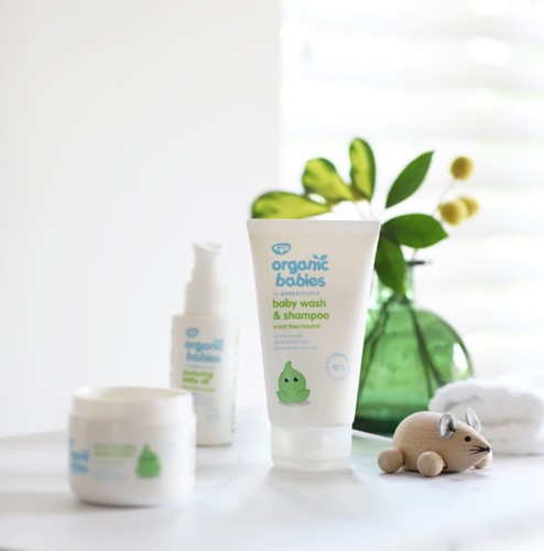 Green People Baby Wash & Shampoo Parfumvrij-2