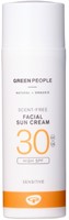 Natuurlijke zonnebrandcrème voor het gezicht met SPF