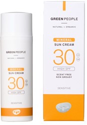 Green People Scent Free Mineral Sun Cream SPF30