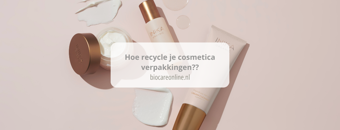 Hoe recycle je cosmetica verpakkingen?