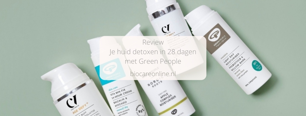 REVIEW: je huid detoxen in 28 dagen met Green People