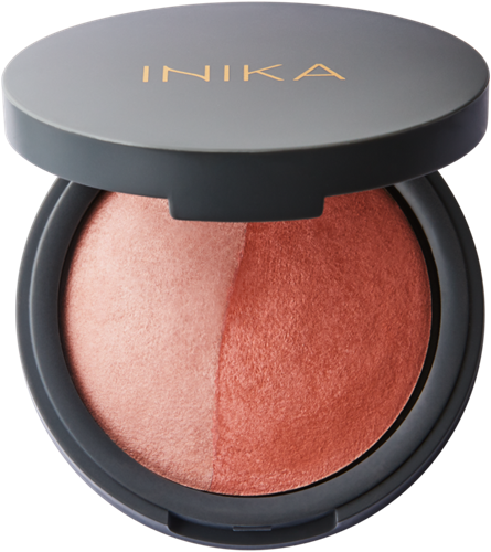 INIKA Baked Blush Duo - Burnt Peach 