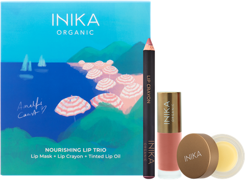 INIKA Organic Nourishing Lip Care Trio