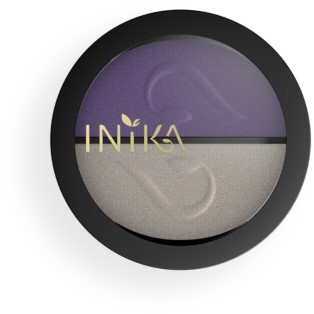INIKA Pressed Mineral Eye Shadow Duos - Purple Platinum
