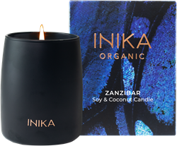 INIKA Organic Zanzibar Soy & Coconut Candle
