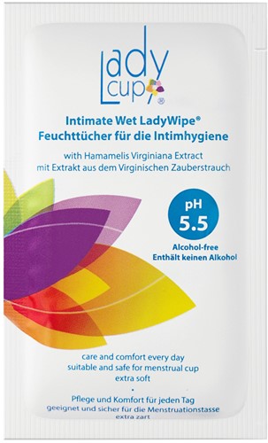LadyCup - LadyWipe reinigingsdoekjes