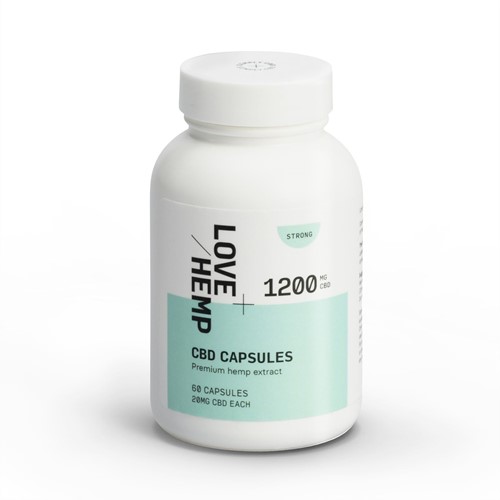 Love Hemp 1200mg CBD Capsules