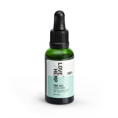 Love Hemp 300mg 1% CBD Oil – 30ml Natural