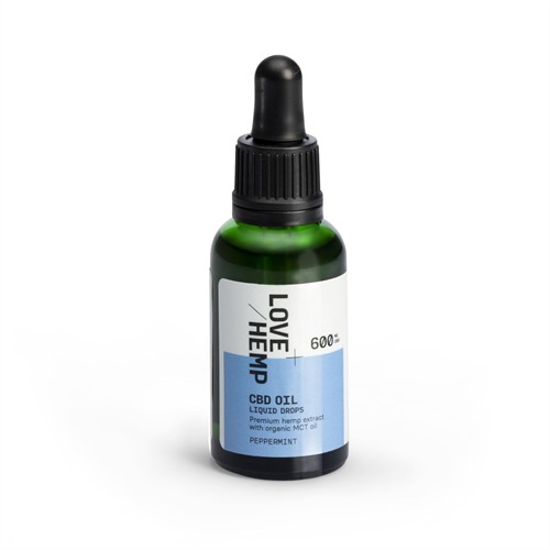 Love Hemp 600mg 2% CBD Oil – 30ml Peppermint