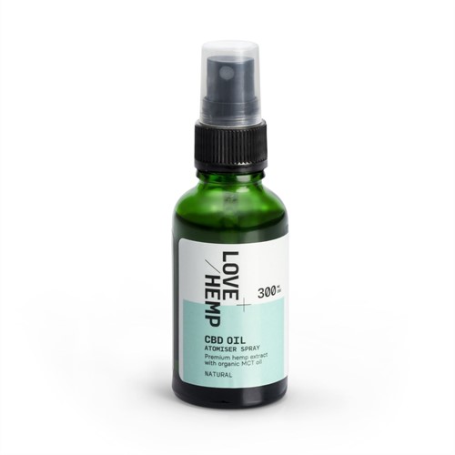 Love Hemp 300mg 1% CBD Oil Spray – Peppermint