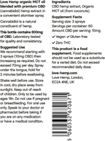 Love Hemp 600mg 2% CBD Oil Spray – Natural-3