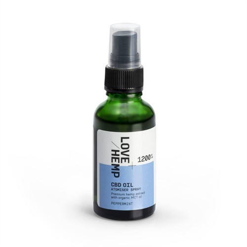 Love Hemp 1200mg 4% CBD Oil Spray – Peppermint