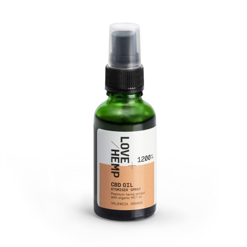 Love Hemp 1200mg 4% CBD Oil Spray – Orange