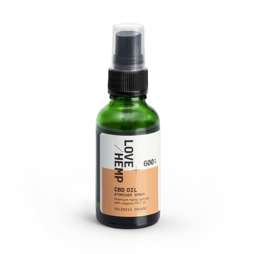 Love Hemp 600mg 2% CBD Oil Spray – Orange