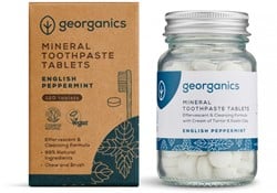 Georganics Mineral Toothpaste Tablets - English Peppermint