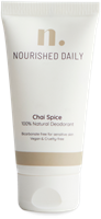 Nourished Daily Sensitive Deo Cream (50ml) - Chai Spice