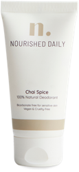 Nourished Daily Sensitive Deo Cream (50ml) - Chai Spice