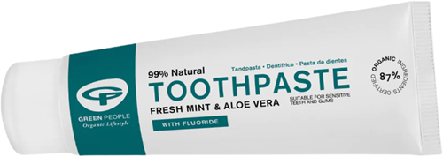 Green People Tandpasta Fresh Mint Met Fluoride