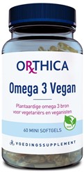 Orthica Omega 3 Softgels - For Vegetarians